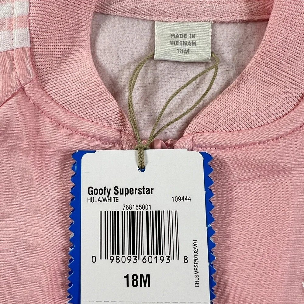 adidas stripes measurements
